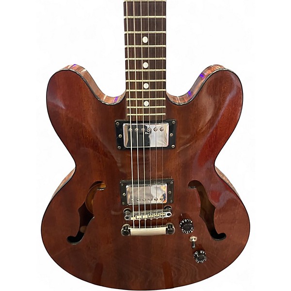 Used Epiphone Dot Studio Worn Brown Hollow Body Electric Guitar
