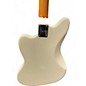 Used Squier J Mascis Jazzmaster Vintage White Solid Body Electric Guitar