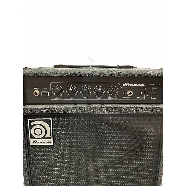 Used Ampeg BA108 25W 1X8 Bass Combo Amp
