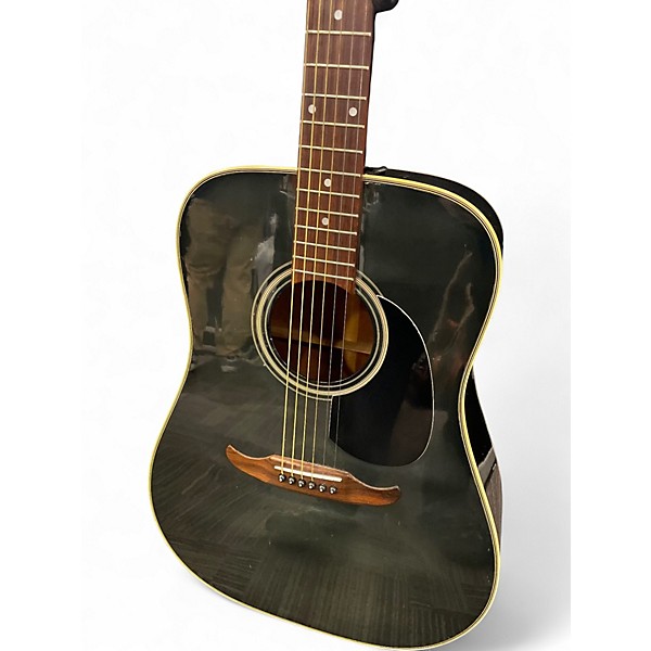 Used Fender CATALINA Black Acoustic Guitar