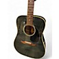 Used Fender CATALINA Black Acoustic Guitar