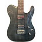 Used G&L ASAT Deluxe HH Trans Black Solid Body Electric Guitar