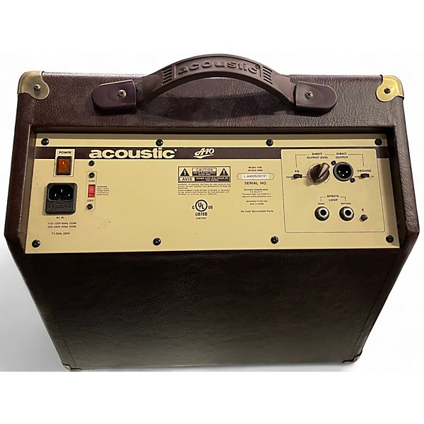 Used Acoustic A40 40W Acoustic Guitar Combo Amp