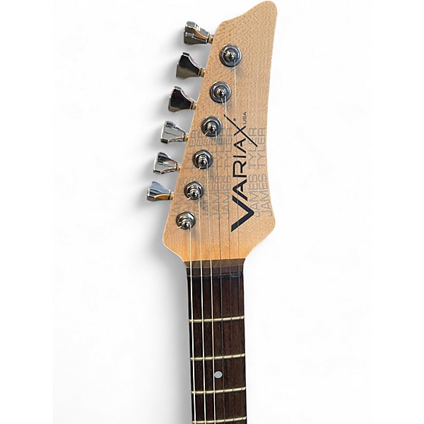 Used Line 6 JTV59 James Tyler Variax Silver Solid Body Electric Guitar