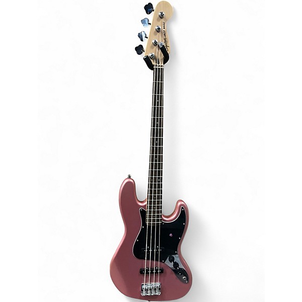 Used Squier Affinity Jazz Bass Burgundy Mist Electric Bass Guitar