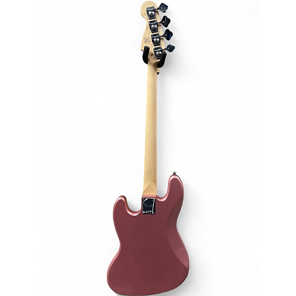 Used Squier Affinity Jazz Bass Burgundy Mist Electric Bass Guitar