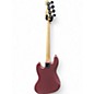 Used Squier Affinity Jazz Bass Burgundy Mist Electric Bass Guitar