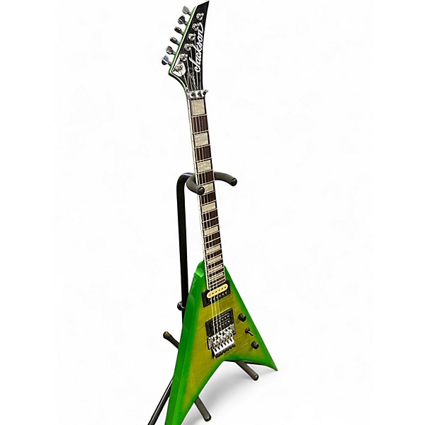 Used Jackson X Series Scott Ian King V Baldini Green Solid Body Electric Guitar