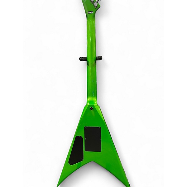 Used Jackson X Series Scott Ian King V Baldini Green Solid Body Electric Guitar