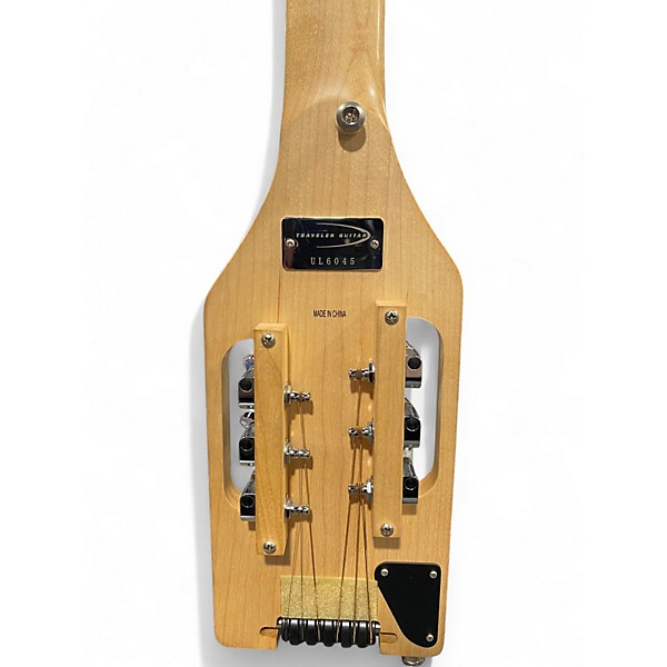 Used Traveler Guitar Ultra Light Natural Acoustic Guitar