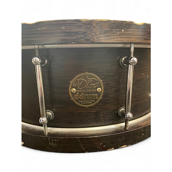Used ddrum 14in Dios Series Snare satin stain Drum