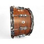 Used Ludwig 8X14 standard maple Brown Drum