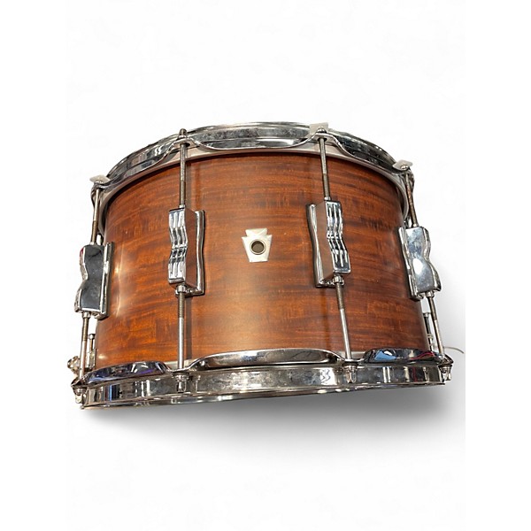 Used Ludwig 8X14 standard maple Brown Drum