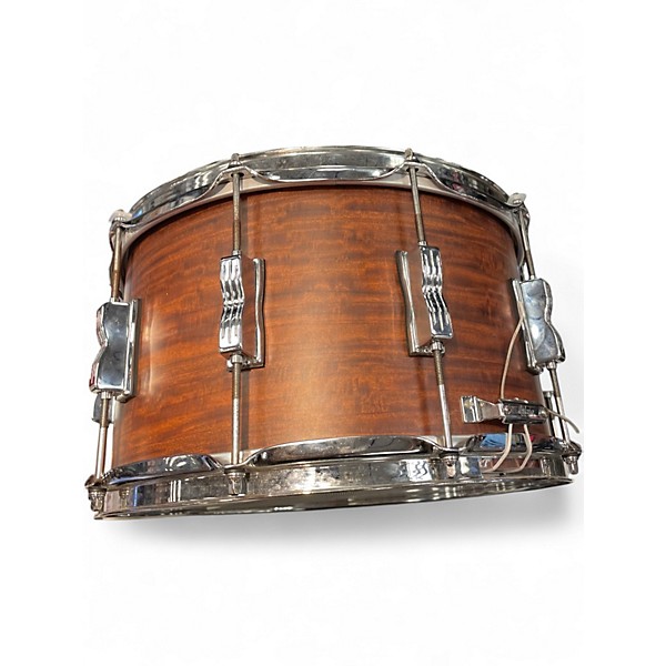 Used Ludwig 8X14 standard maple Brown Drum
