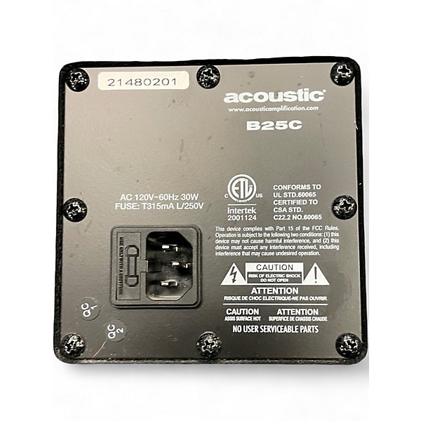 Used Acoustic B25C Bass Combo Amp