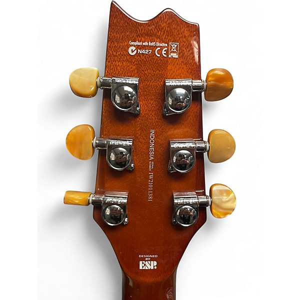 Used ESP LTD TL6 Natural Acoustic Electric Guitar