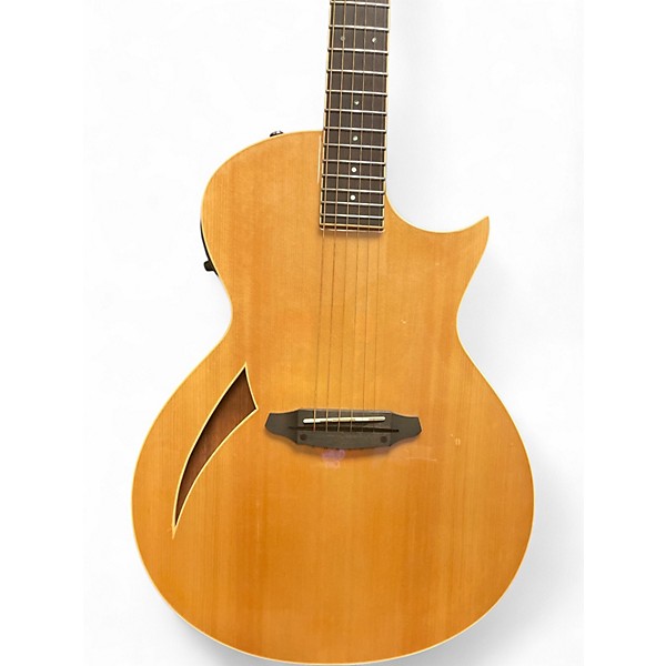 Used ESP LTD TL6 Natural Acoustic Electric Guitar