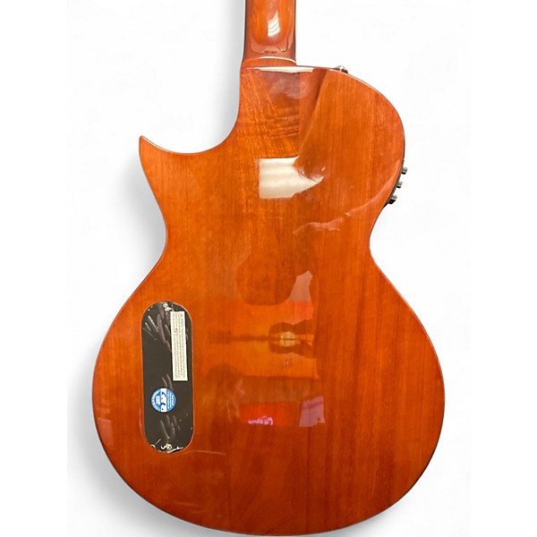 Used ESP LTD TL6 Natural Acoustic Electric Guitar