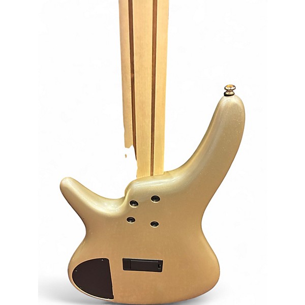 Used Ibanez SR405 5 String Mars Gold Metallic Burst Electric Bass Guitar