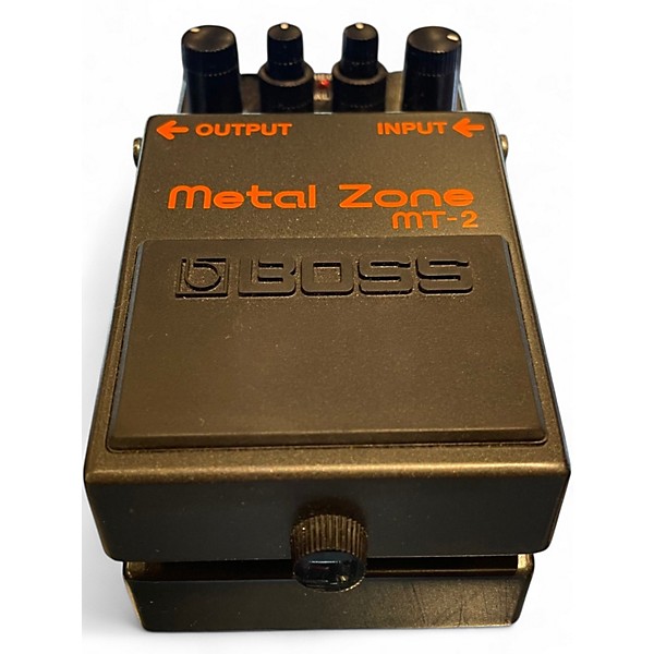 Used BOSS MT2 Metal Zone Distortion Effect Pedal