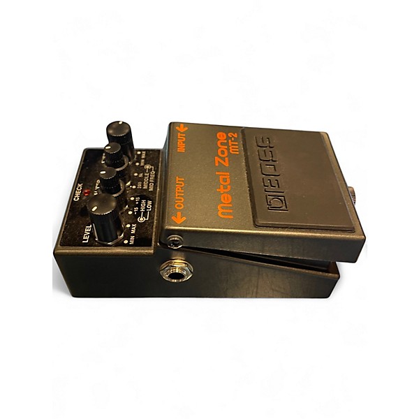 Used BOSS MT2 Metal Zone Distortion Effect Pedal