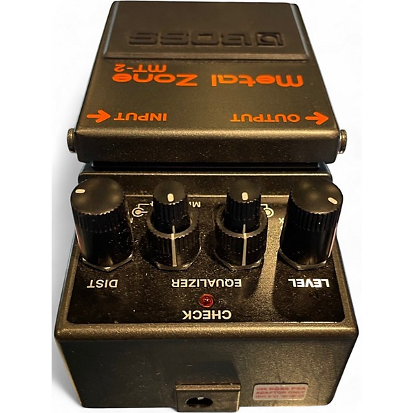 Used BOSS MT2 Metal Zone Distortion Effect Pedal
