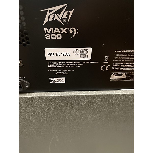 Used Peavey Max 115 II 1x15 300W Bass Combo Amp
