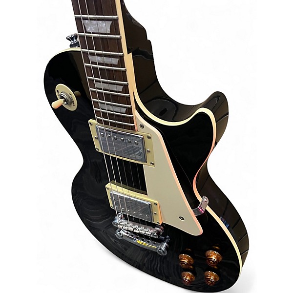 Used Epiphone Les Paul Standard Ebony Solid Body Electric Guitar