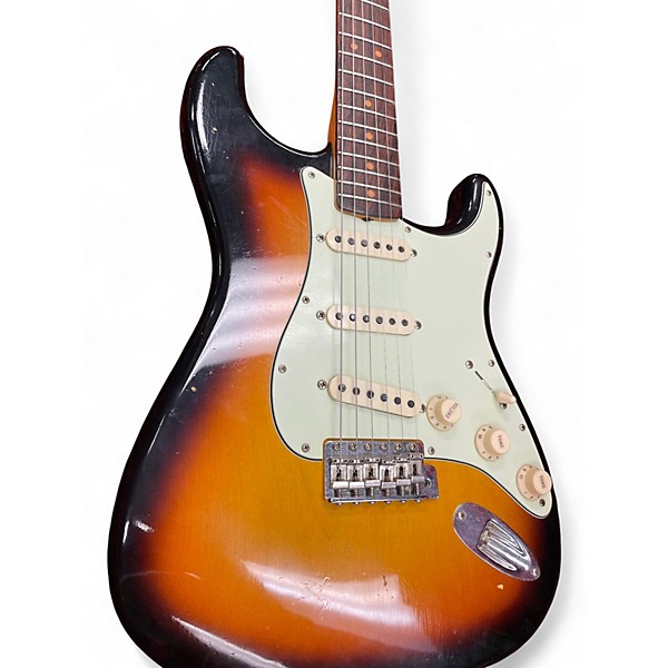 Used 2018 Fender 1964 Journeyman Relic Stratocaster 3 Color Sunburst Solid Body Electric Guitar