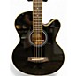 Used Ibanez AEB5E Black Acoustic Bass Guitar