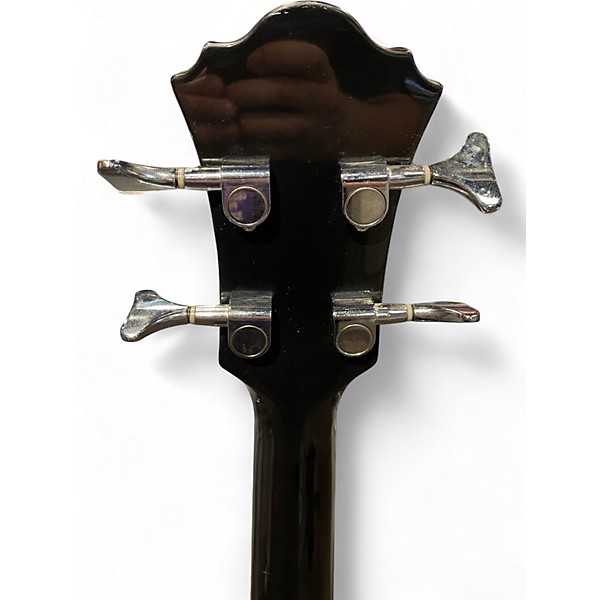 Used Ibanez AEB5E Black Acoustic Bass Guitar