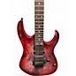 Used Ibanez RG470 Trans Red Solid Body Electric Guitar