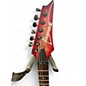 Used Ibanez RG470 Trans Red Solid Body Electric Guitar