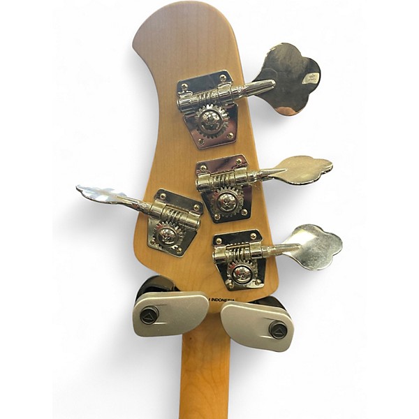 Used Sterling by Music Man Ray4 2 Tone Sunburst Electric Bass Guitar