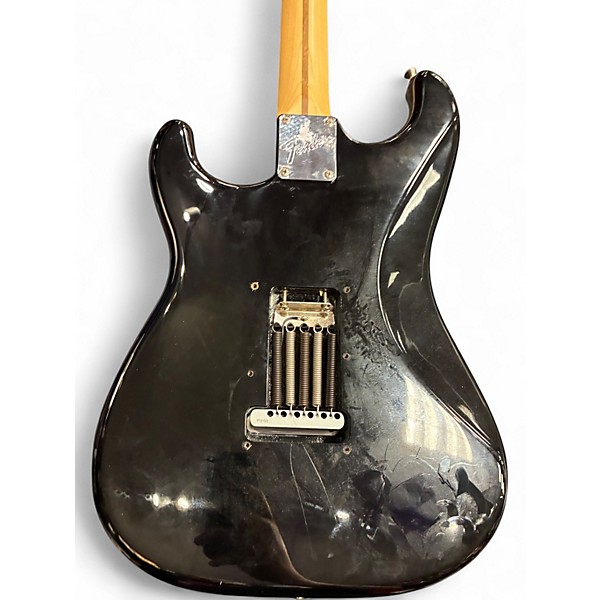 Used Fender American Performer Stratocaster HSS Black Solid Body Electric Guitar