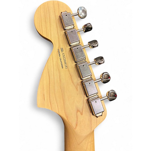 Used Fender American Performer Stratocaster HSS Black Solid Body Electric Guitar