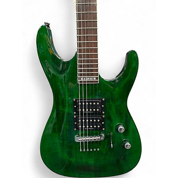 Used ESP LTD SC200 Green Solid Body Electric Guitar