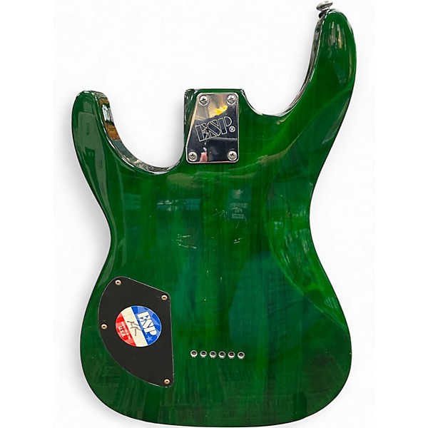 Used ESP LTD SC200 Green Solid Body Electric Guitar