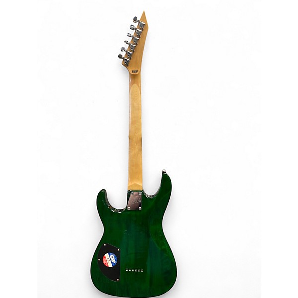 Used ESP LTD SC200 Green Solid Body Electric Guitar