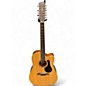 Used Alvarez AD60-12CE Natural 12 String Acoustic Electric Guitar thumbnail