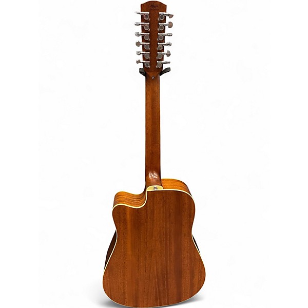 Used Alvarez AD60-12CE Natural 12 String Acoustic Electric Guitar