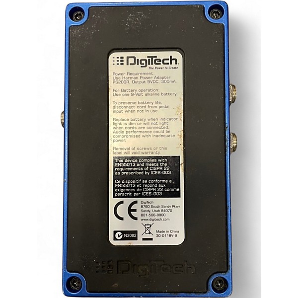 Used DigiTech Screamin' Blues Overdrive Effect Pedal