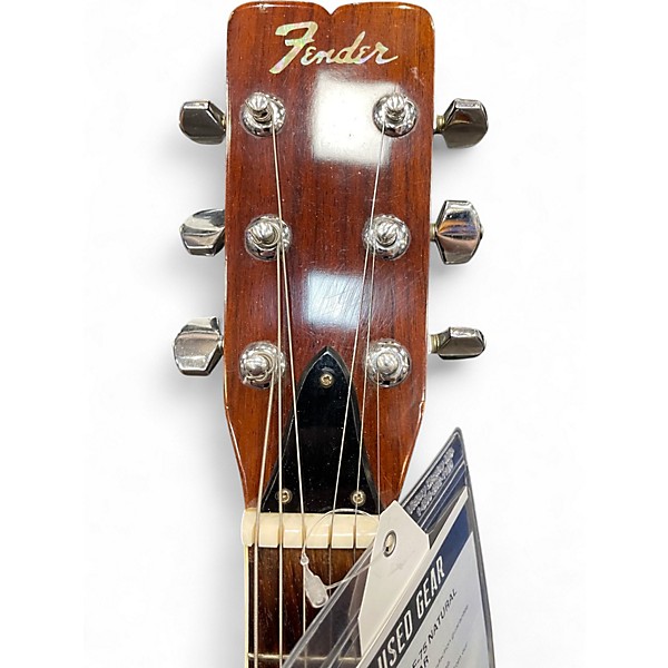 Used Fender F-75 Natural Acoustic Guitar