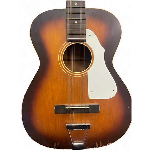 Used Stella HARMONY Faded Tobacco 12 String Acoustic Guitar