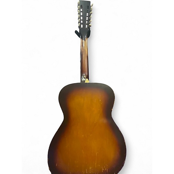 Used Stella HARMONY Faded Tobacco 12 String Acoustic Guitar