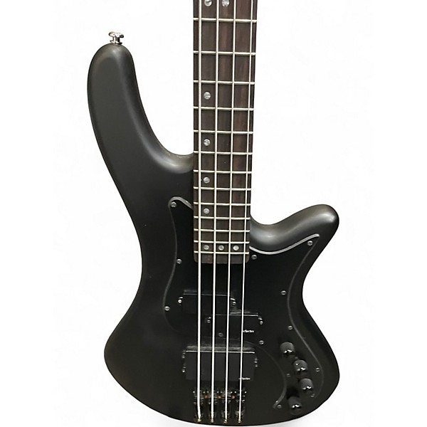 Used Schecter Guitar Research STEALTH 4 Black Electric Bass Guitar