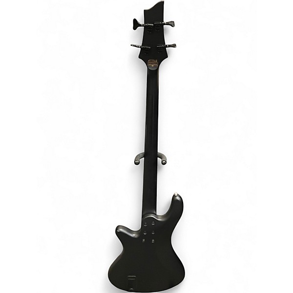 Used Schecter Guitar Research STEALTH 4 Black Electric Bass Guitar