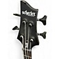 Used Schecter Guitar Research STEALTH 4 Black Electric Bass Guitar