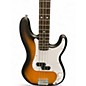 Used Squier DEBUT P BASS 2 Tone Sunburst Electric Bass Guitar