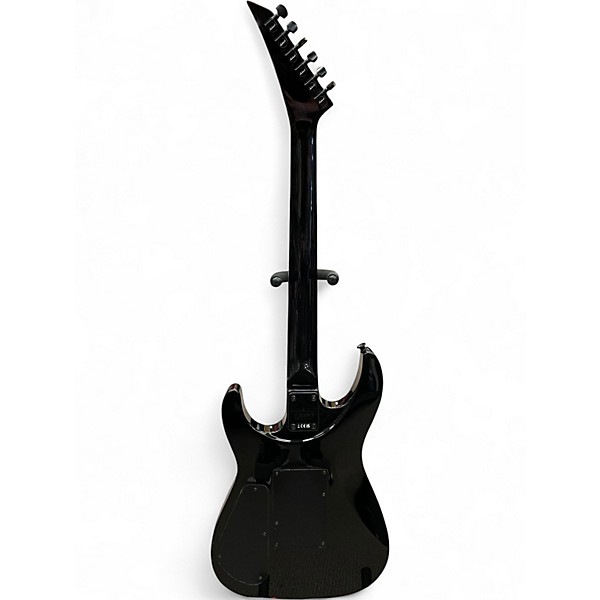 Used Jackson JS34Q Dinky Black and Silver Solid Body Electric Guitar